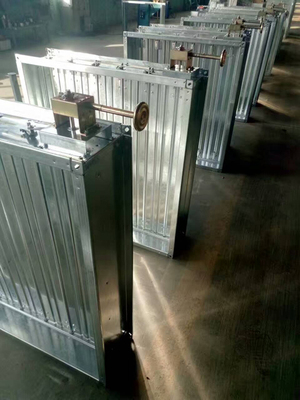 镀锌板手动调节阀（摇轮式）