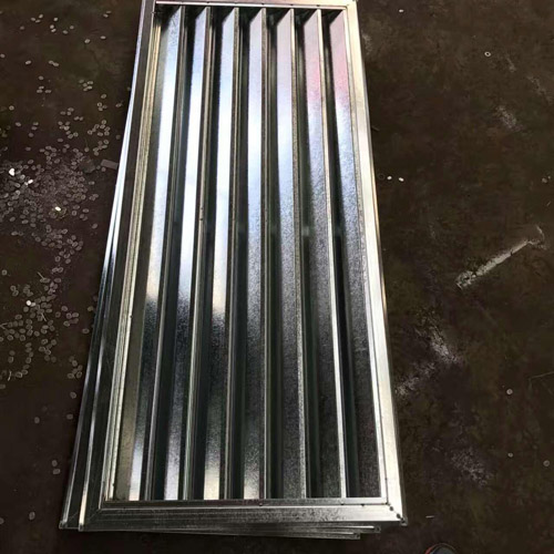 镀锌板防雨百叶风口